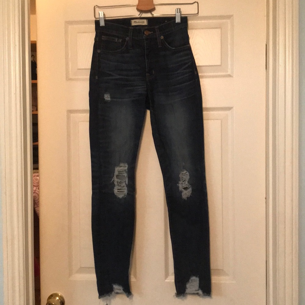 Madewell High Rise Skinnies